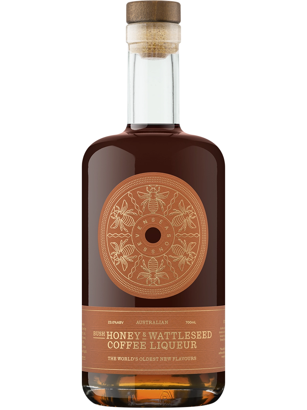 Seven Seasons Bush Honey & Wattleseed Coffee Liqueur 700ml